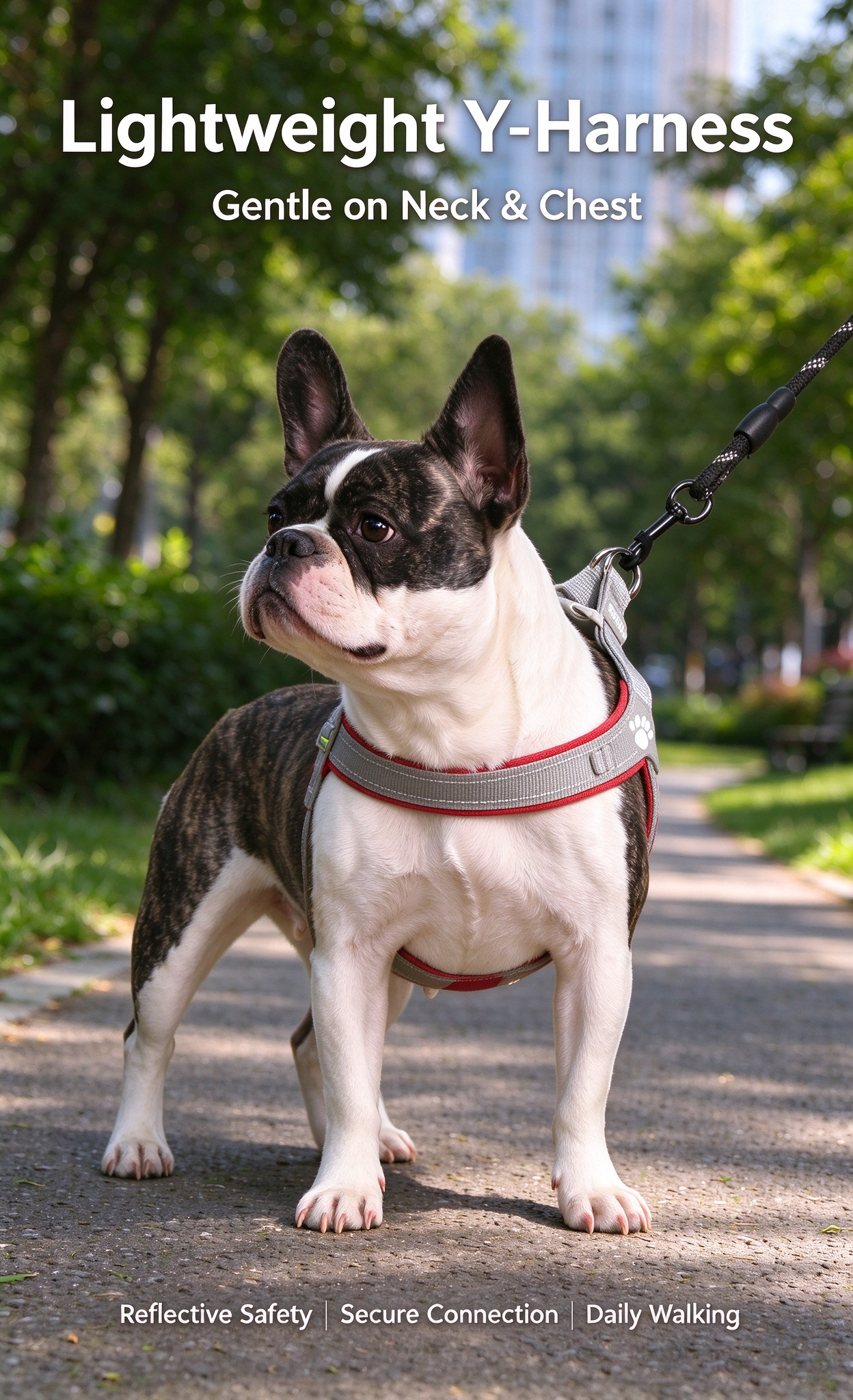 No-pull dog harness detail 1