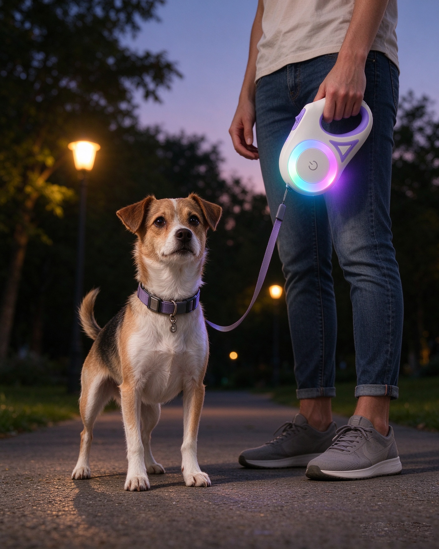 SNUGLEASH LED leash detail 4