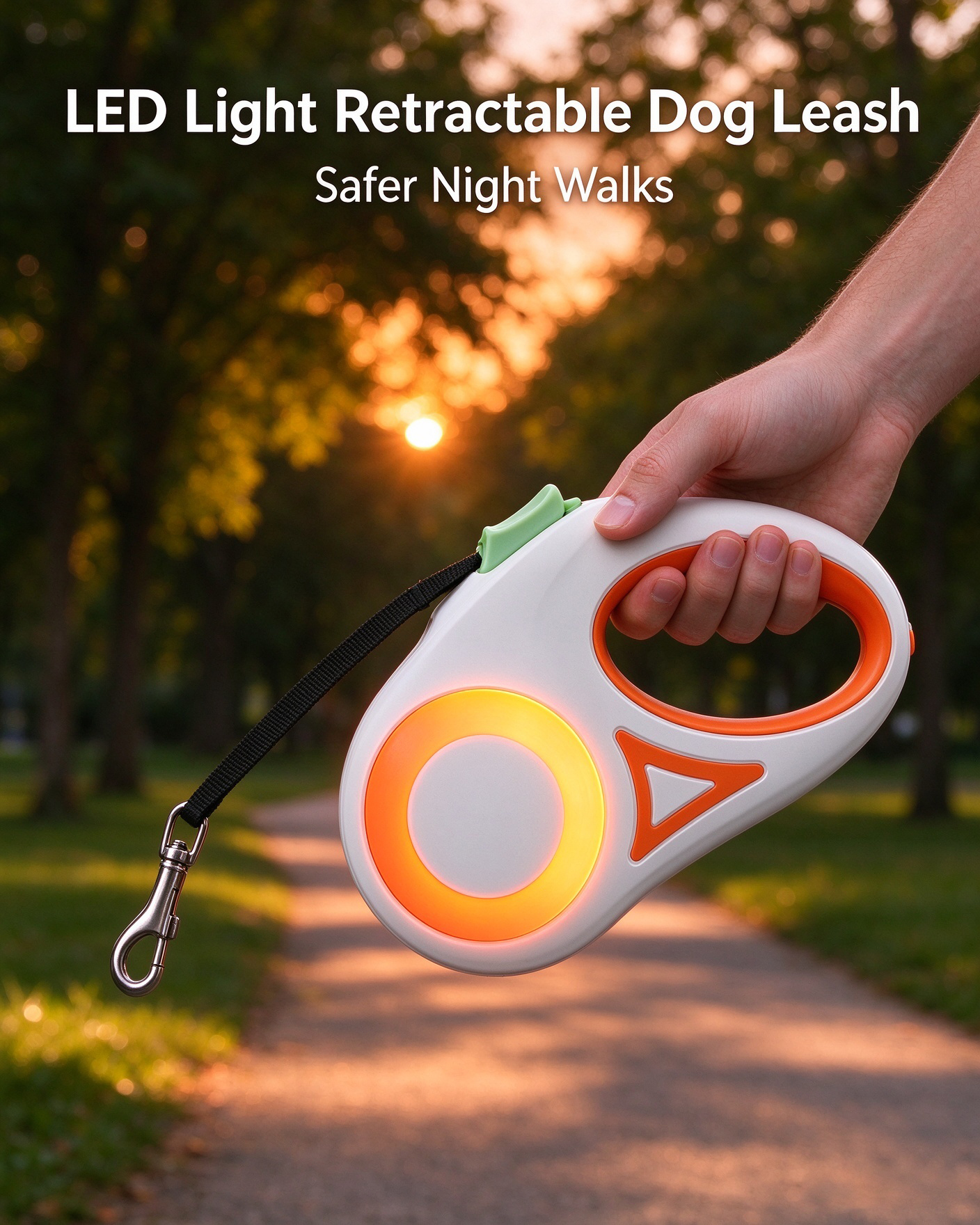 Ergonomics handle and lock mechanism