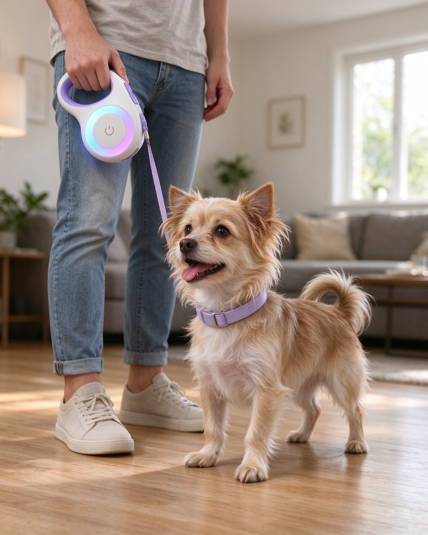 SNUGLEASH LED leash detail 3